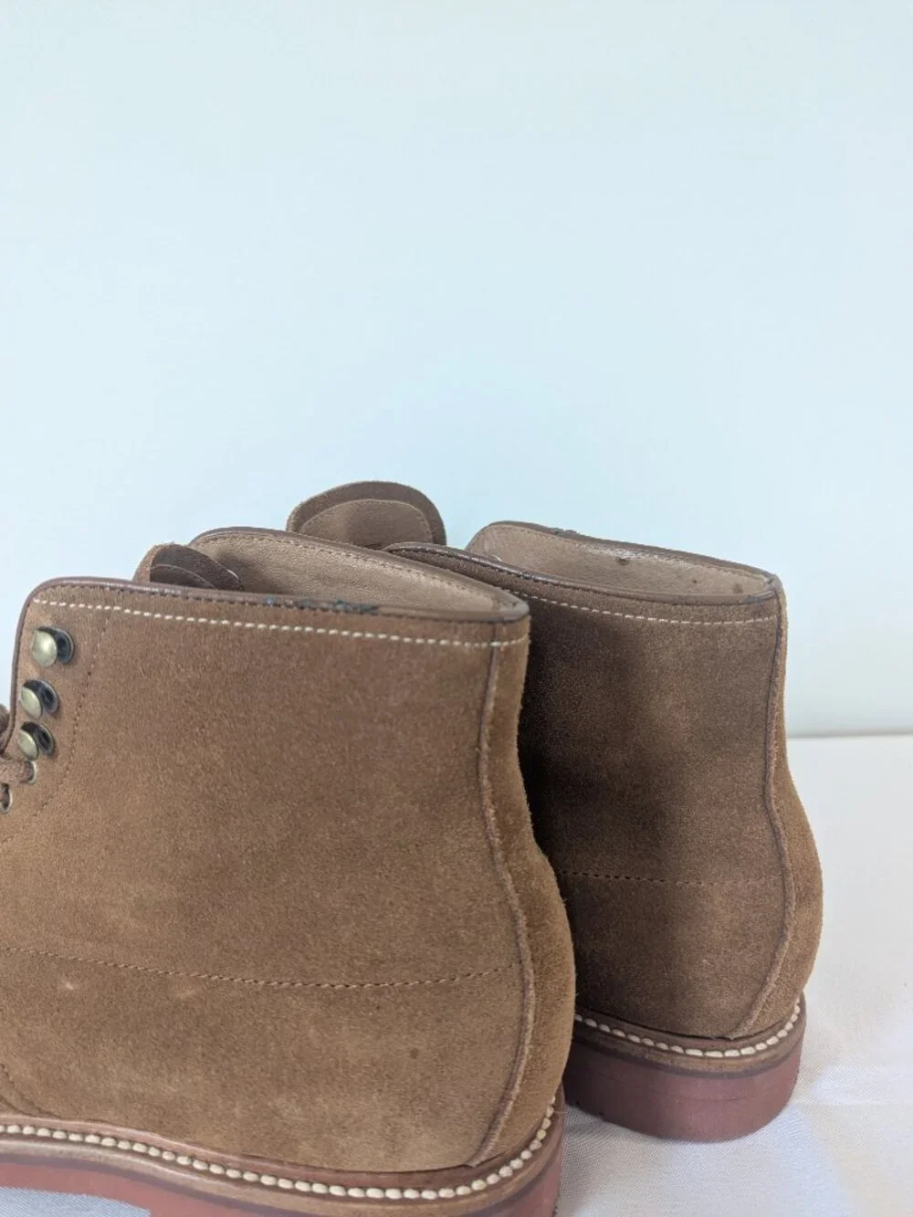 J. Crew Kenton Pacer Camel Suede Leather Boot